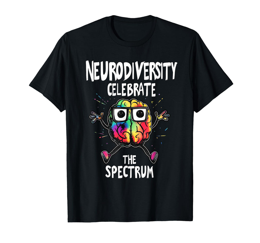 Autism Awareness Asd Adhd Neurodiversity T-Shirt - Unique Graphic Unisex - T-Shirt, Sweatshirt, Hoodie