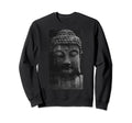 Buddha Statue Buddha Meditation Sweatshirt - Aesthetic Graphic Unisex - T-Shirt, Sweatshirt, Hoodie