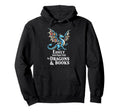 Whimsical Easily Distracted Dragons And Hoodie - Custom Art Print Unisex - T-Shirt, Sweatshirt, Hoodie