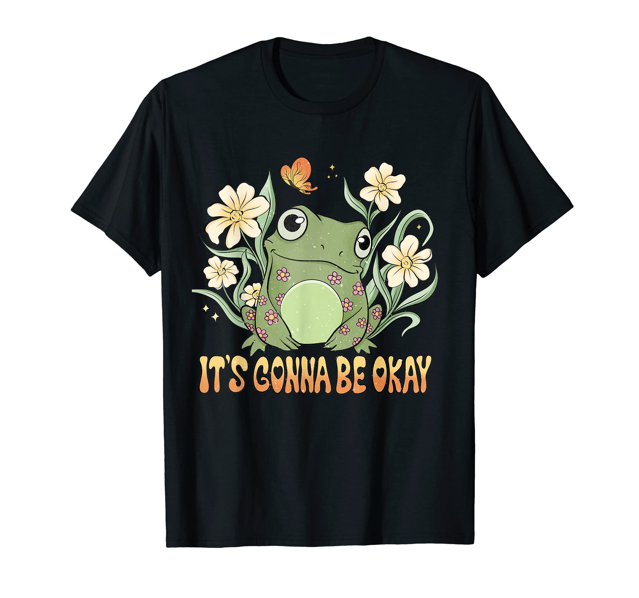 Frog Its Gonna Be Okay Aesthetic T-Shirt - Streetwear Style Men Women - T-Shirt, Sweatshirt, Hoodie
