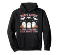 Dont Ghost Your Feelings Halloween Mental Hoodie - Unique Graphic Unisex - T-Shirt, Sweatshirt, Hoodie