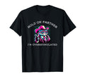 Hold Partner Im Overstimulated Funny Cat T-Shirt - Trendy Graphic Unisex - T-Shirt, Sweatshirt, Hoodie