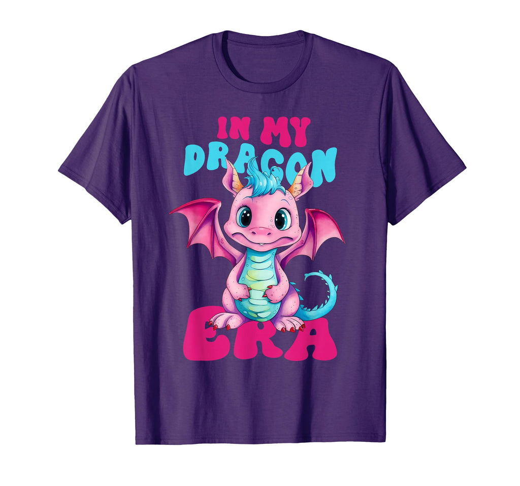 Groovy My Dragon Era And Book Lovers T-Shirt - Trendy Graphic Unisex - T-Shirt, Sweatshirt, Hoodie