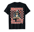 Dog Reading Is My Therapy Animal Lover T-Shirt - Unique Graphic Men Women - T-Shirt, Sweatshirt, Hoodie