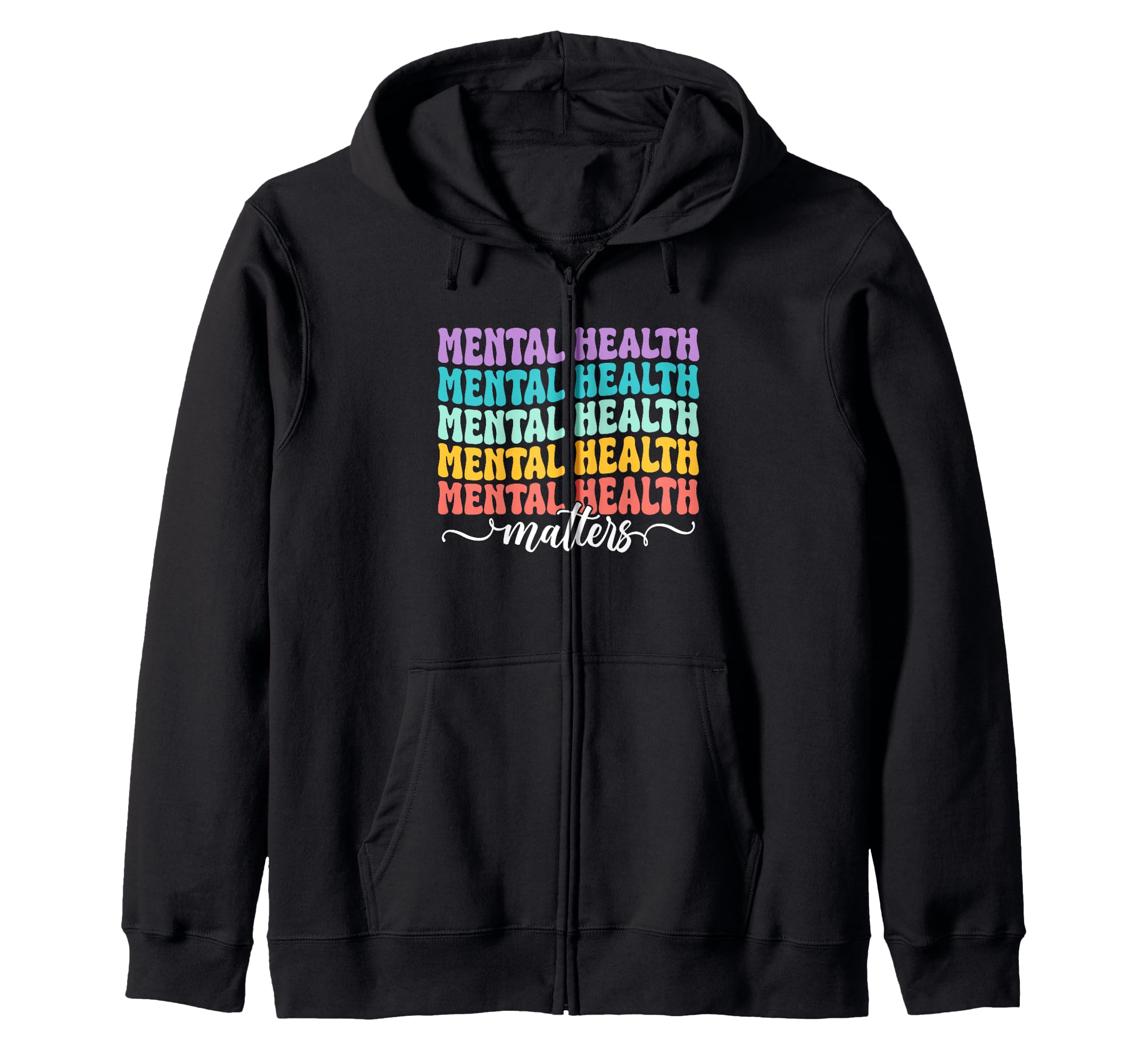 Mental Health Awareness Ribbon Items T-Shirt - Fun Novelty Design Unisex - T-Shirt, Sweatshirt, Hoodie