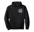 Anti Social Media Club Introverts Real Hoodie - Minimalist Print Men Women - T-Shirt, Sweatshirt, Hoodie