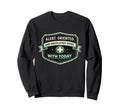 Alert Oriented Absolutely Done Sweatshirt - Minimalist Print for Adults - T-Shirt, Sweatshirt, Hoodie