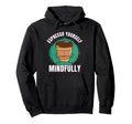 Funny Coffee Espresso Meditation Yoga Hoodie - Novelty Apparel Men Women - T-Shirt, Sweatshirt, Hoodie
