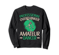 Professional Overthinker Amateur Sweatshirt - Unique Graphic Men Women - T-Shirt, Sweatshirt, Hoodie