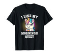 Coffee And Rainbows Keep Me Going Unicorn T-Shirt - Custom Art Print Unisex - T-Shirt, Sweatshirt, Hoodie
