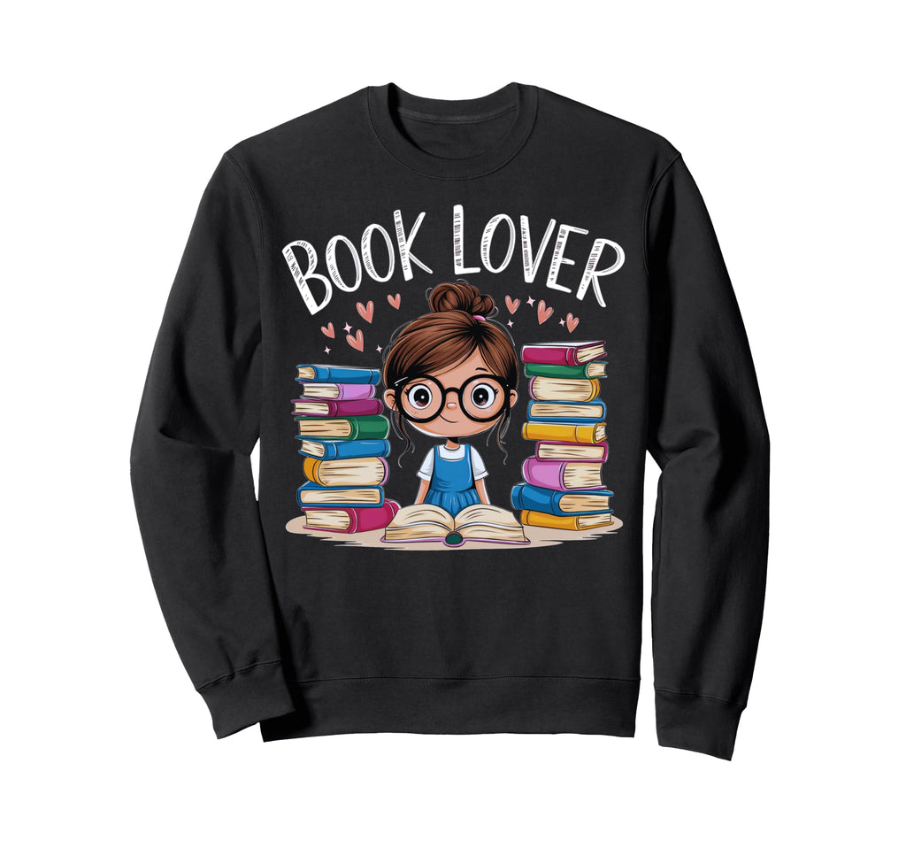 Bibliophile Treasures Book Lovers Sweatshirt - Unique Graphic for Adults - T-Shirt, Sweatshirt, Hoodie