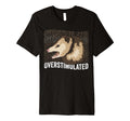 Funny Overstimulated Oppossum Lover T-Shirt - Aesthetic Graphic Men Women - T-Shirt, Sweatshirt, Hoodie
