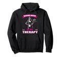 Waitress Serve Beer Is My Therapy Hoodie - Casual Everyday Wear for Adults - T-Shirt, Sweatshirt, Hoodie