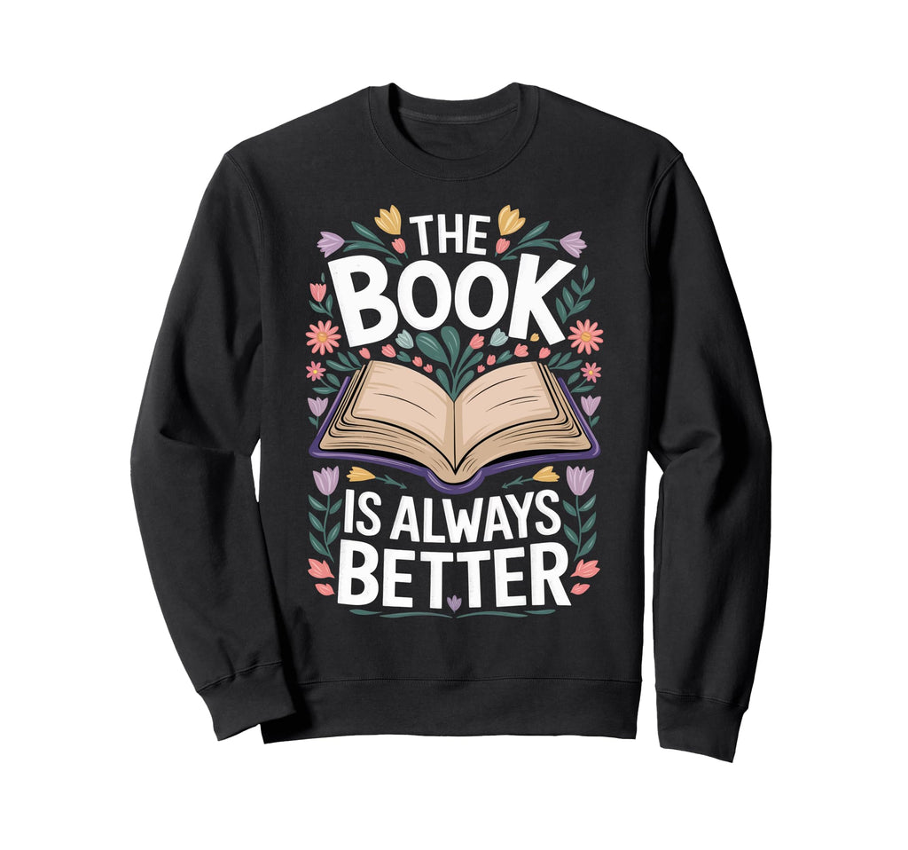 Book Reader Reading Literature Novel T-Shirt - Custom Art Print Unisex - T-Shirt, Sweatshirt, Hoodie