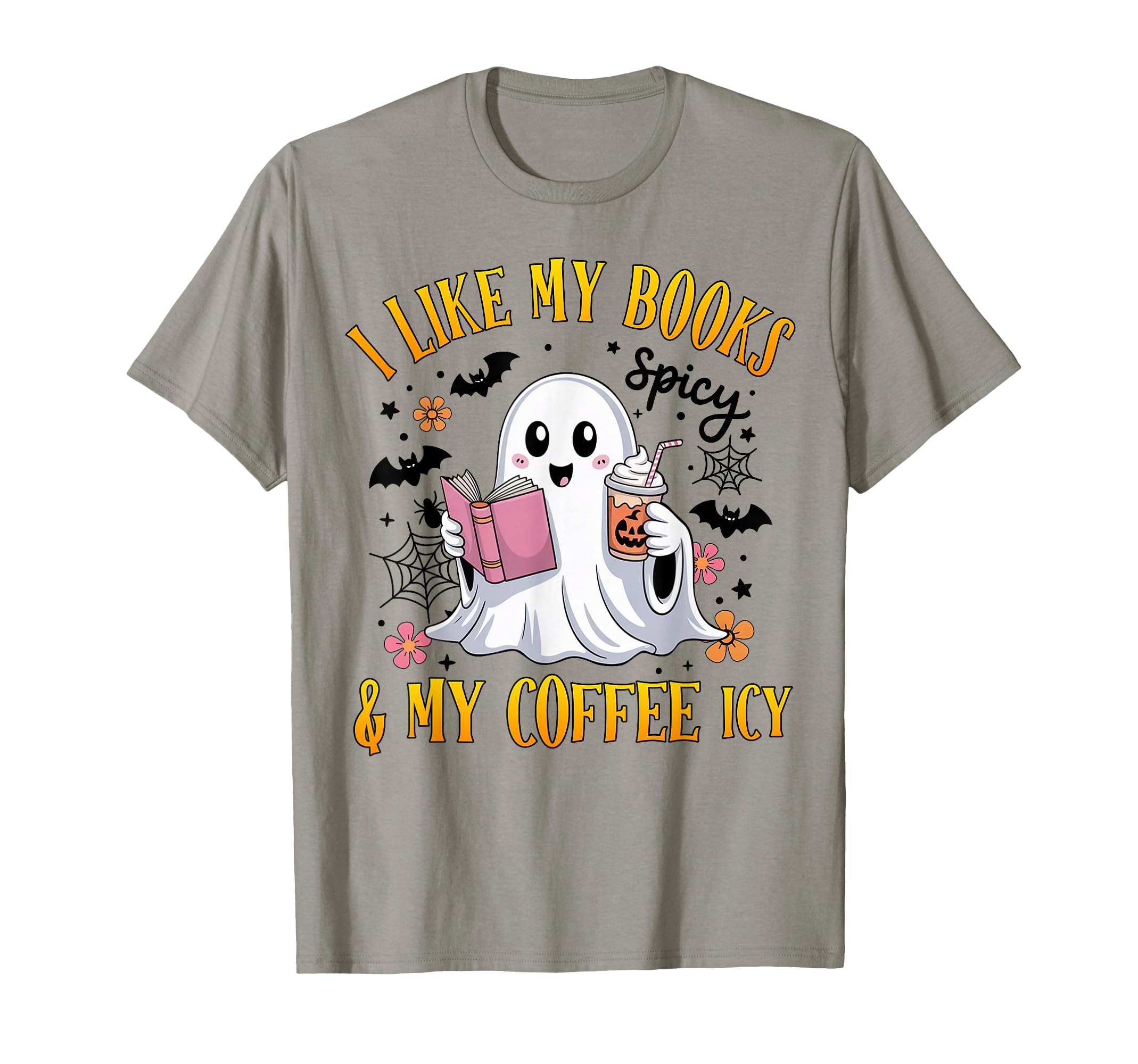I Like My Books And My Coffee Icy T-Shirt - Custom Art Print Men Women - T-Shirt, Sweatshirt, Hoodie