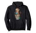 Book Nerd Abibliophobia Literature Hoodie - Custom Art Print for Adults - T-Shirt, Sweatshirt, Hoodie