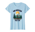 Bow Meditation Peak Zen Mindfulness T-Shirt - Custom Art Print Men Women - T-Shirt, Sweatshirt, Hoodie