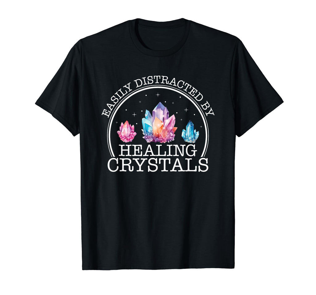 Funny Gemstone Chakra Healer T-Shirt - Novelty Apparel for Adults - T-Shirt, Sweatshirt, Hoodie