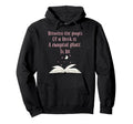 Book Lover Between Pages Book Is Magic Hoodie - Minimalist Print for Adults - T-Shirt, Sweatshirt, Hoodie