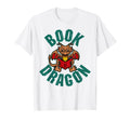 Book Dragon Reading Book Funny Dragon T-Shirt - Streetwear Style Men Women - T-Shirt, Sweatshirt, Hoodie