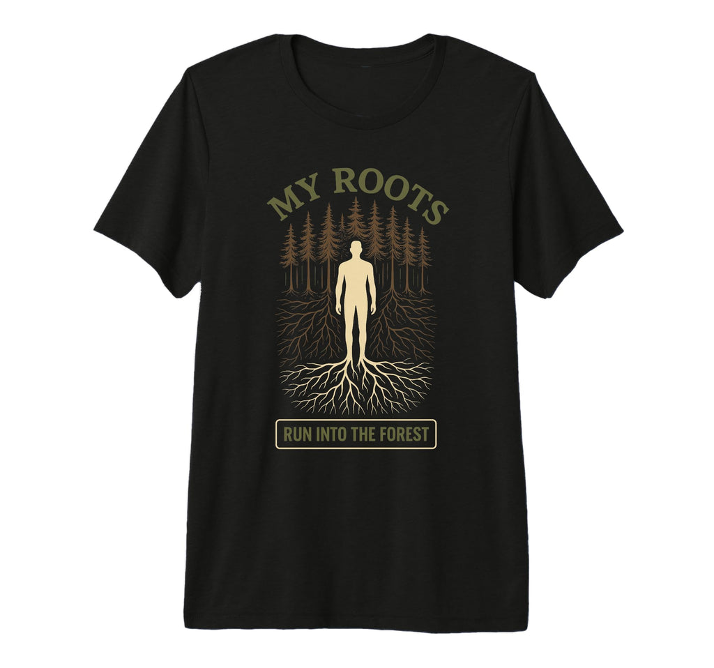 Forest Walk Overthinker Mental Reset T-Shirt - Streetwear Style for Adults - T-Shirt, Sweatshirt, Hoodie