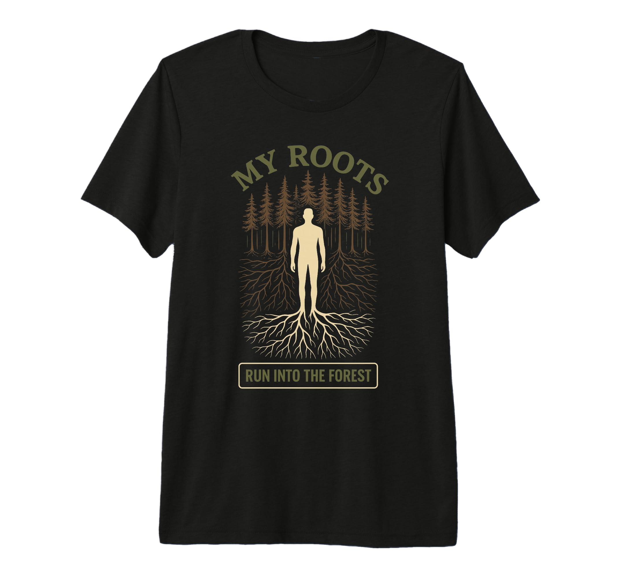 Forest Walk Overthinker Mental Reset T-Shirt - Streetwear Style for Adults - T-Shirt, Sweatshirt, Hoodie