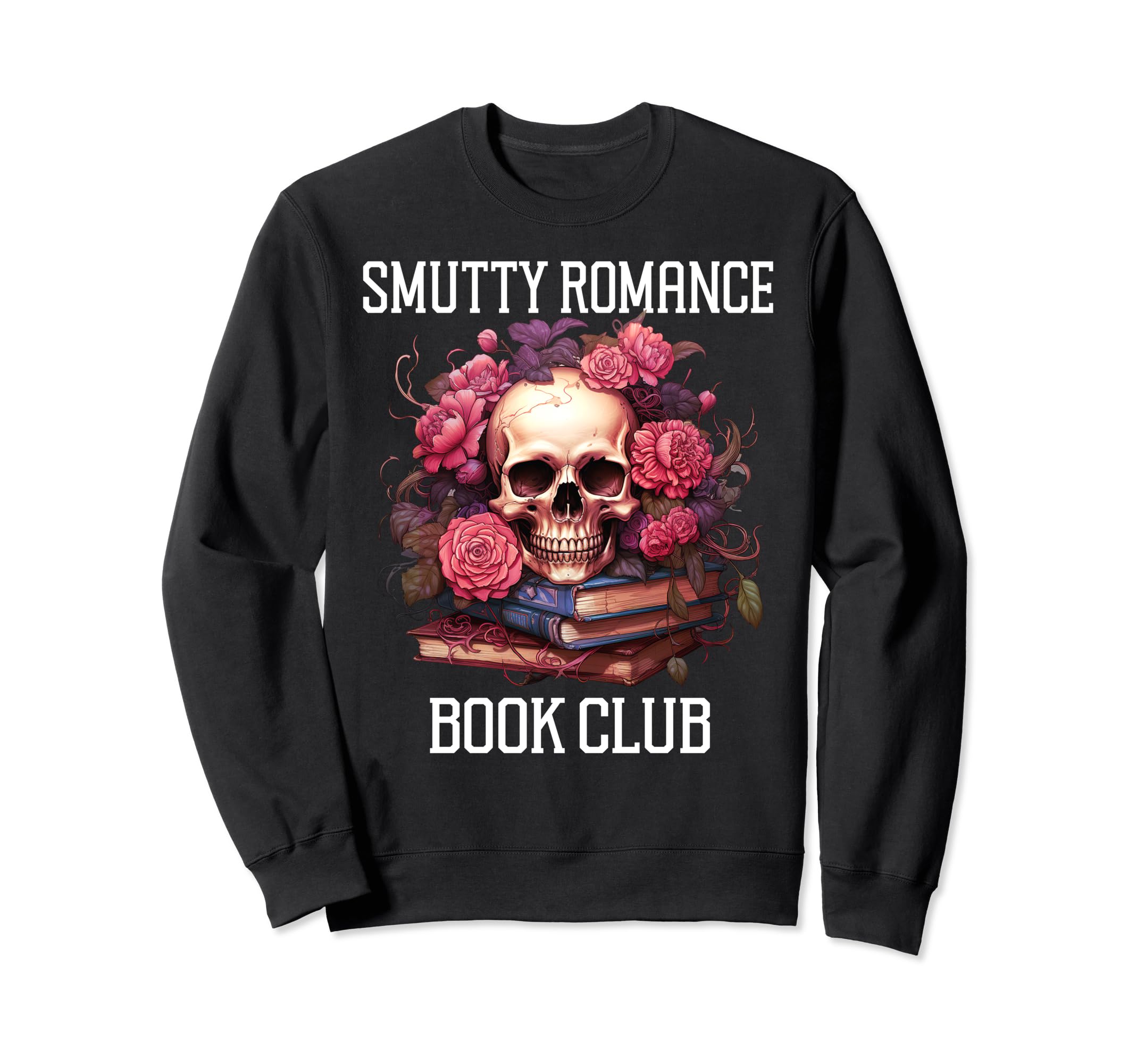 Smutty Romance Book Club Smut Sweatshirt - Minimalist Print Men Women - T-Shirt, Sweatshirt, Hoodie