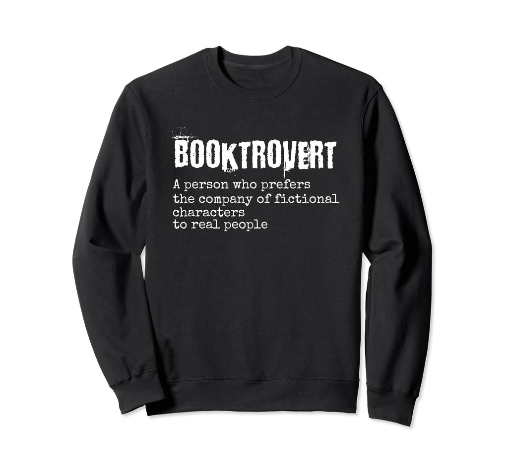 Booktrovert Reading Book Lover Sweatshirt - Trendy Graphic Unisex - T-Shirt, Sweatshirt, Hoodie