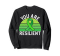 You Are Resilient Mental Health Sweatshirt - Graphic Print Men Women - T-Shirt, Sweatshirt, Hoodie