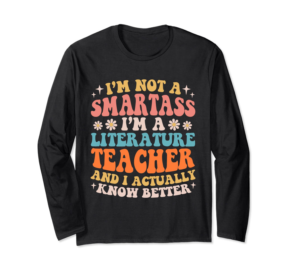 Literature Teacher And T-Shirt - Trendy Graphic Men Women - T-Shirt, Sweatshirt, Hoodie