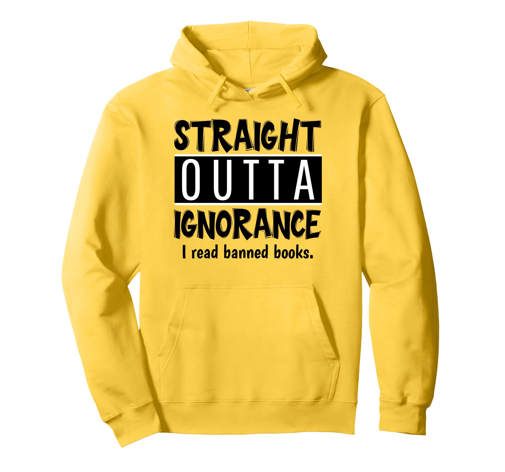 I Read Banned Books Book Lovers Hoodie - Novelty Apparel for Adults - T-Shirt, Sweatshirt, Hoodie
