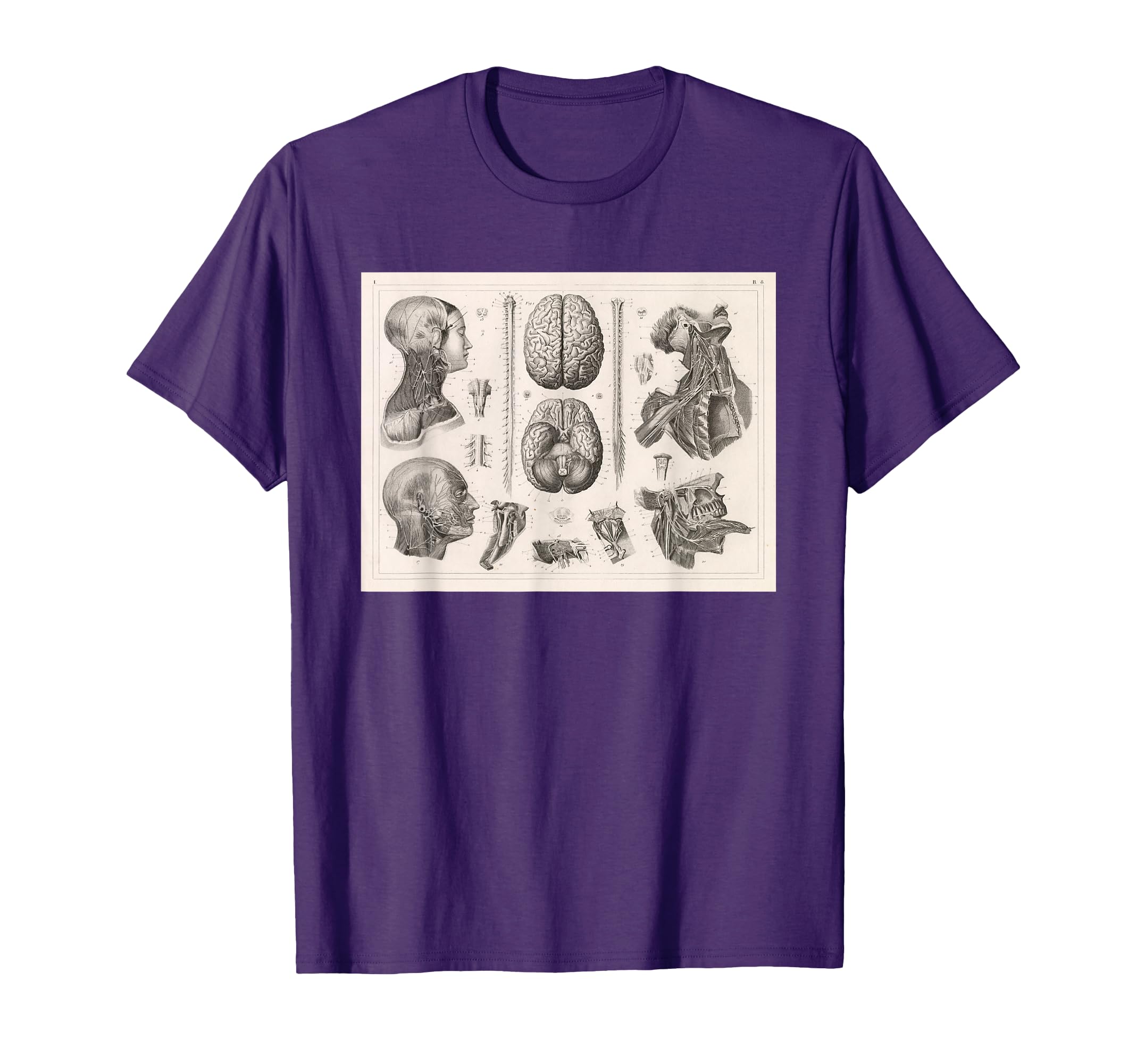 Brain Spinal And Nervous System T-Shirt - Fun Novelty Design Unisex - T-Shirt, Sweatshirt, Hoodie