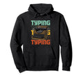 Typewriter Book Writing Literature Hoodie - Casual Everyday Wear Men Women - T-Shirt, Sweatshirt, Hoodie