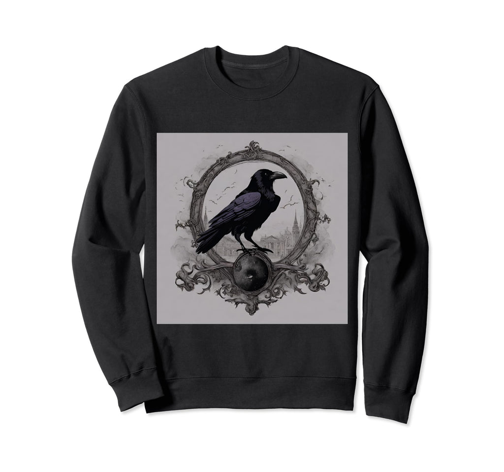 Tribute To Raven Poe Sweatshirt - Graphic Print for Adults - T-Shirt, Sweatshirt, Hoodie