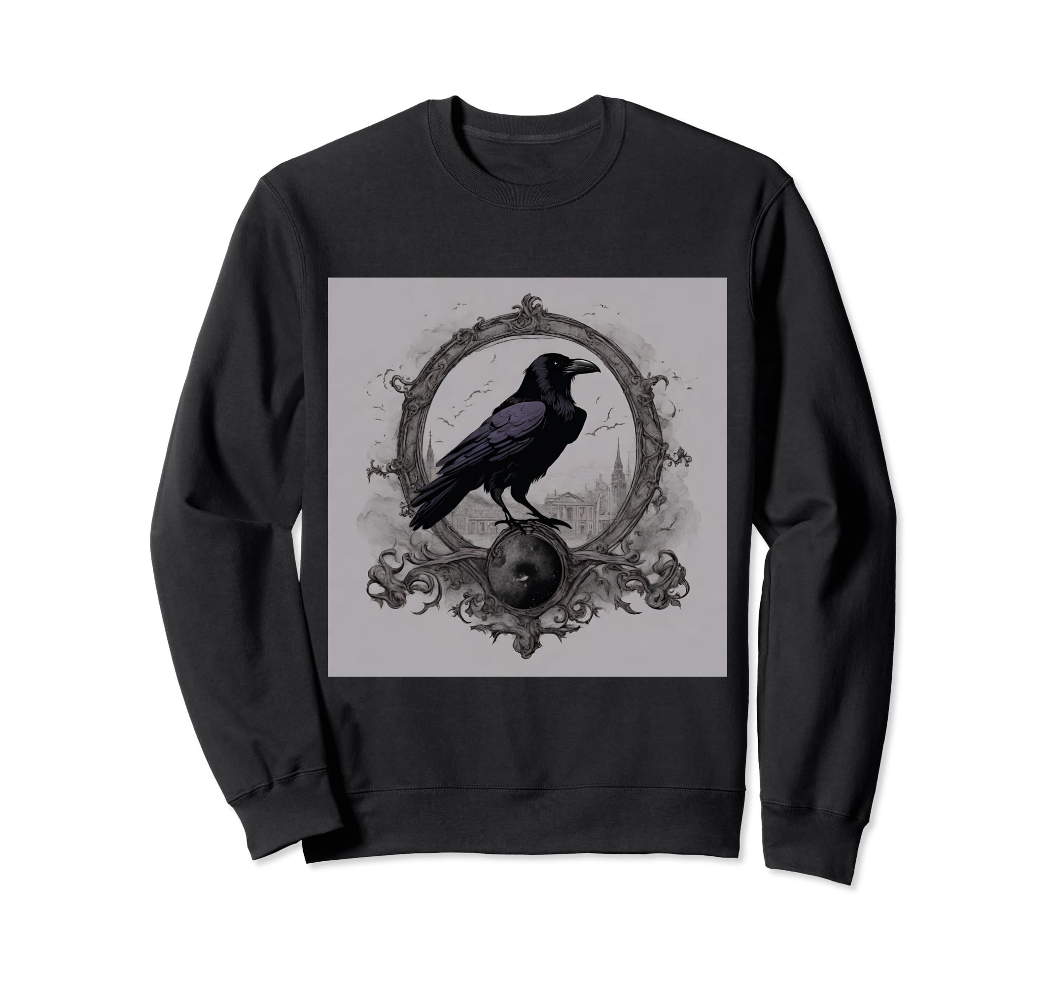 Tribute To Raven Poe Sweatshirt - Graphic Print for Adults - T-Shirt, Sweatshirt, Hoodie