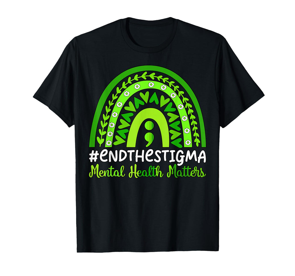 End Stigma Mental Health Matters T-Shirt - Streetwear Style Men Women - T-Shirt, Sweatshirt, Hoodie