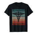 Emotional Support Husband Caring T-Shirt - Casual Everyday Wear Unisex - T-Shirt, Sweatshirt, Hoodie