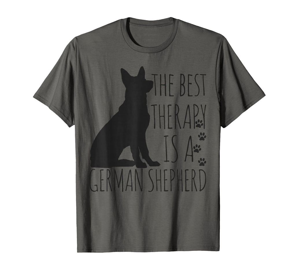 German Shepherds Are Best Therapy T-Shirt - Casual Everyday Wear Men Women - T-Shirt, Sweatshirt, Hoodie