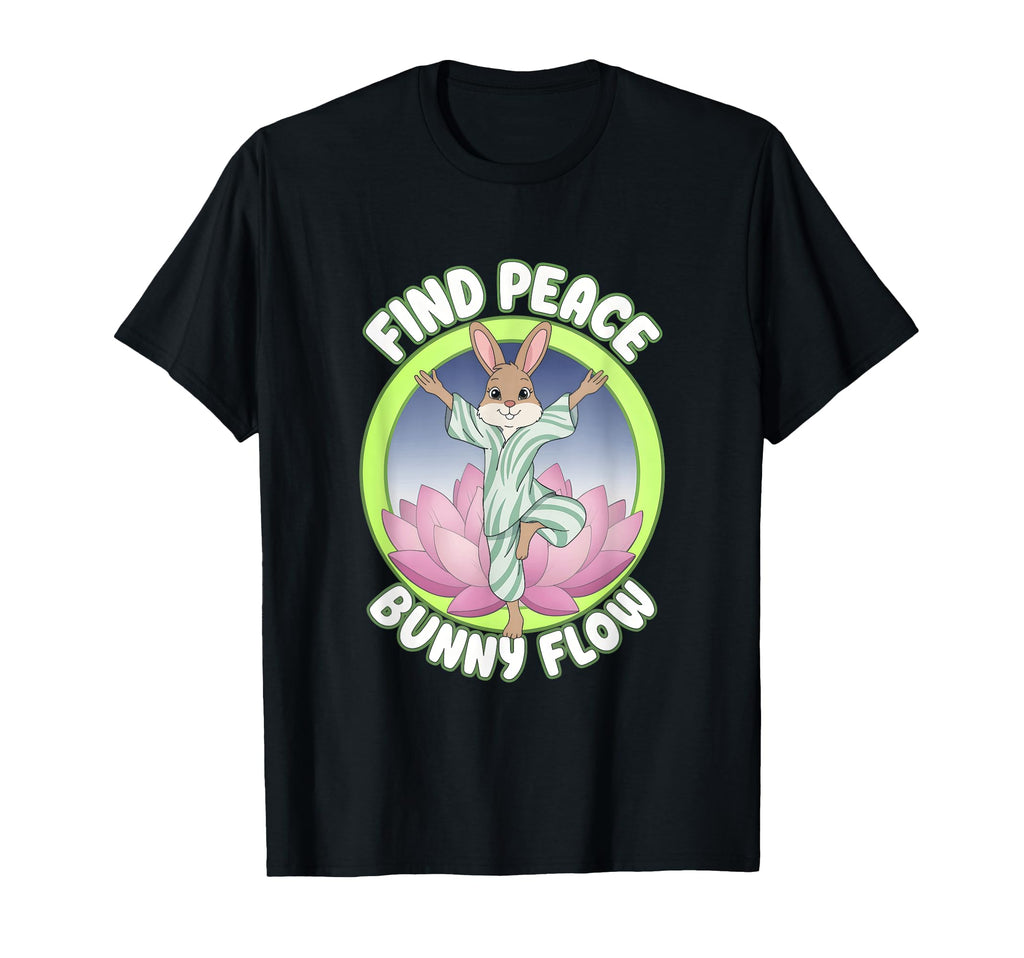 Fitness Bunny Lovers Mindful Yoga T-Shirt - Novelty Apparel Unisex - T-Shirt, Sweatshirt, Hoodie