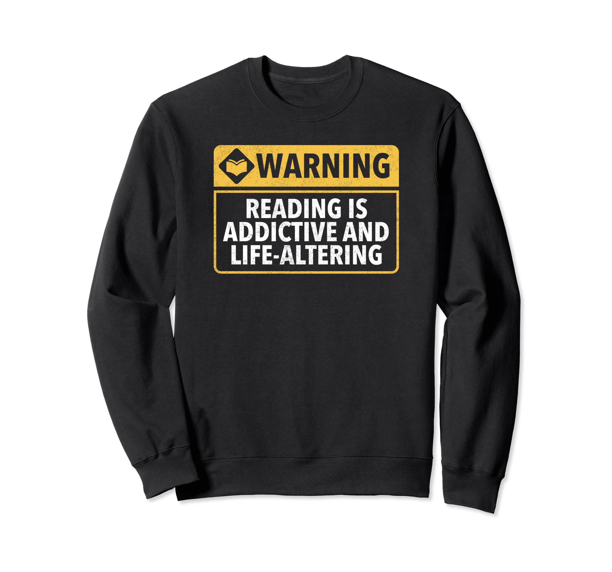Bookworm Warning Reading Literary Sweatshirt - Streetwear Style Men Women - T-Shirt, Sweatshirt, Hoodie