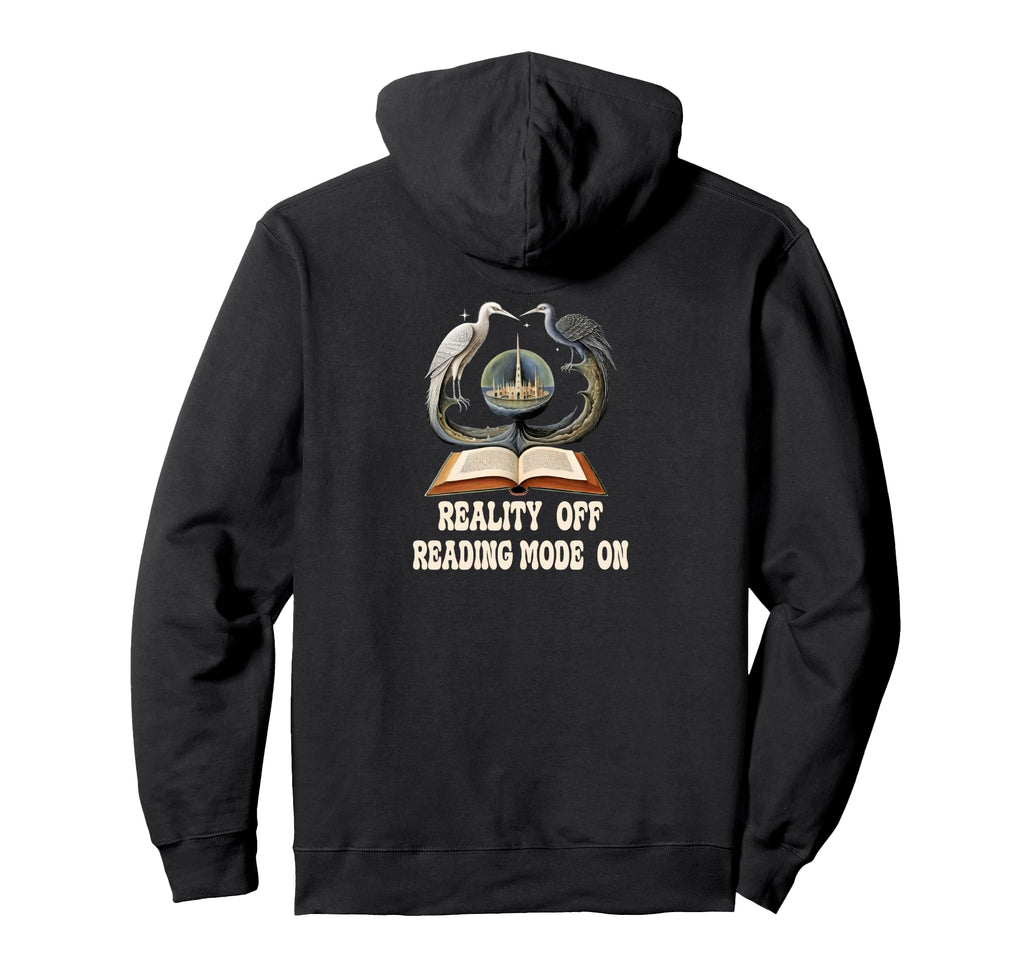 Book Worm Book Stack Reading Addict Hoodie - Trendy Graphic Men Women - T-Shirt, Sweatshirt, Hoodie