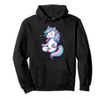 Meditation Unicorn Yoga Pose Relaxing Animal Hoodie - Unique Graphic Unisex - T-Shirt, Sweatshirt, Hoodie