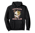 Overstimulated Moms Club Skull Mothers Hoodie - Minimalist Print Unisex - T-Shirt, Sweatshirt, Hoodie