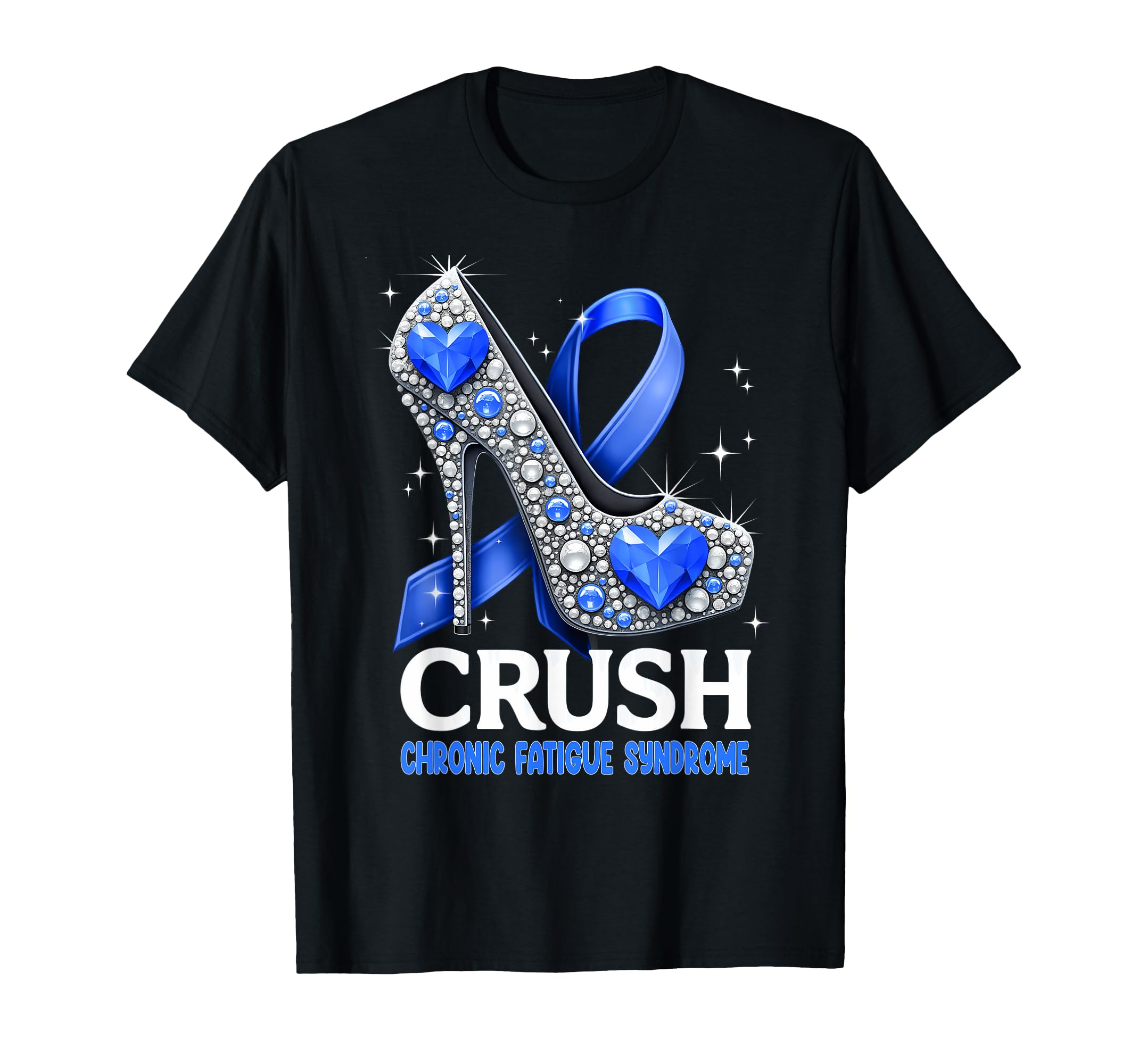 Crush Cfs Chronic Fatigue Syndrome T-Shirt - Unique Graphic for Adults - T-Shirt, Sweatshirt, Hoodie
