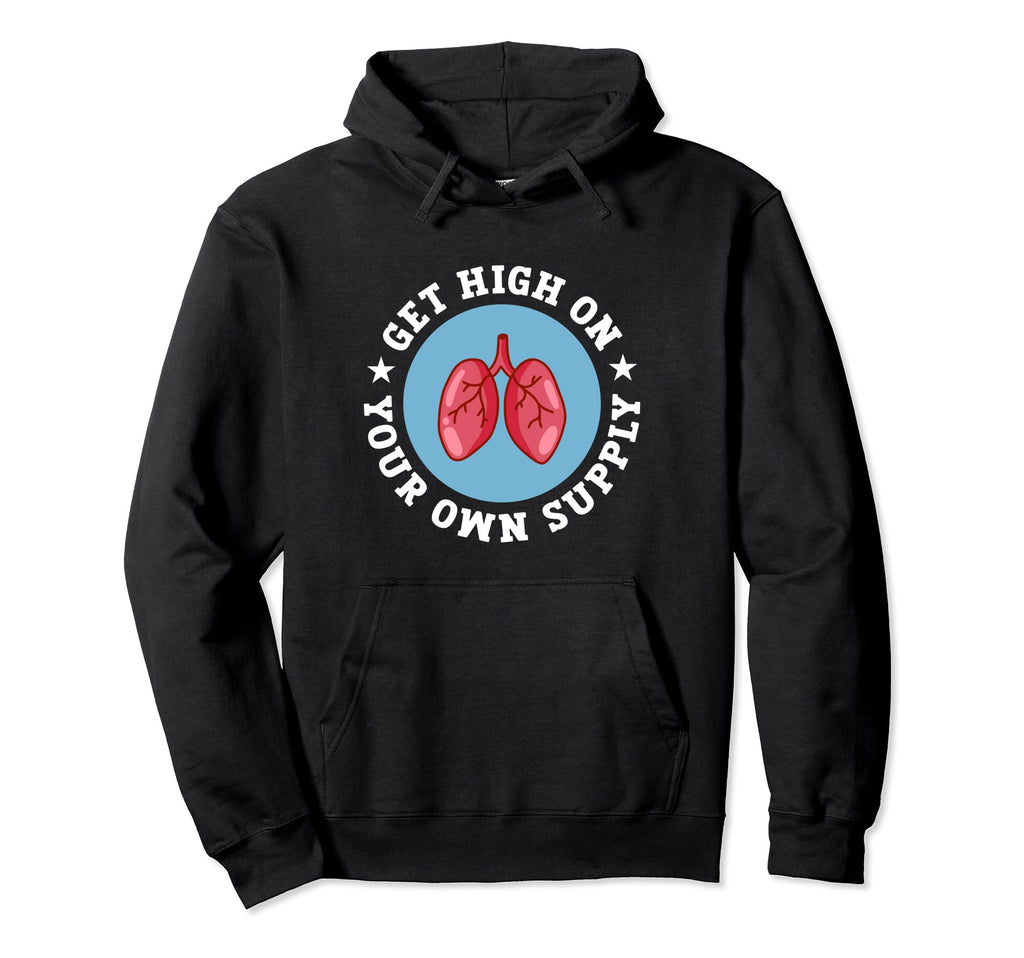 Deep Mindful Breathing Yoga Yogi Hoodie - Trendy Graphic Men Women - T-Shirt, Sweatshirt, Hoodie