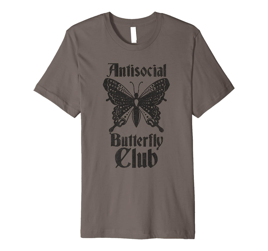 Antisocial Butterfly Club Introvert T-Shirt - Graphic Print for Adults - T-Shirt, Sweatshirt, Hoodie