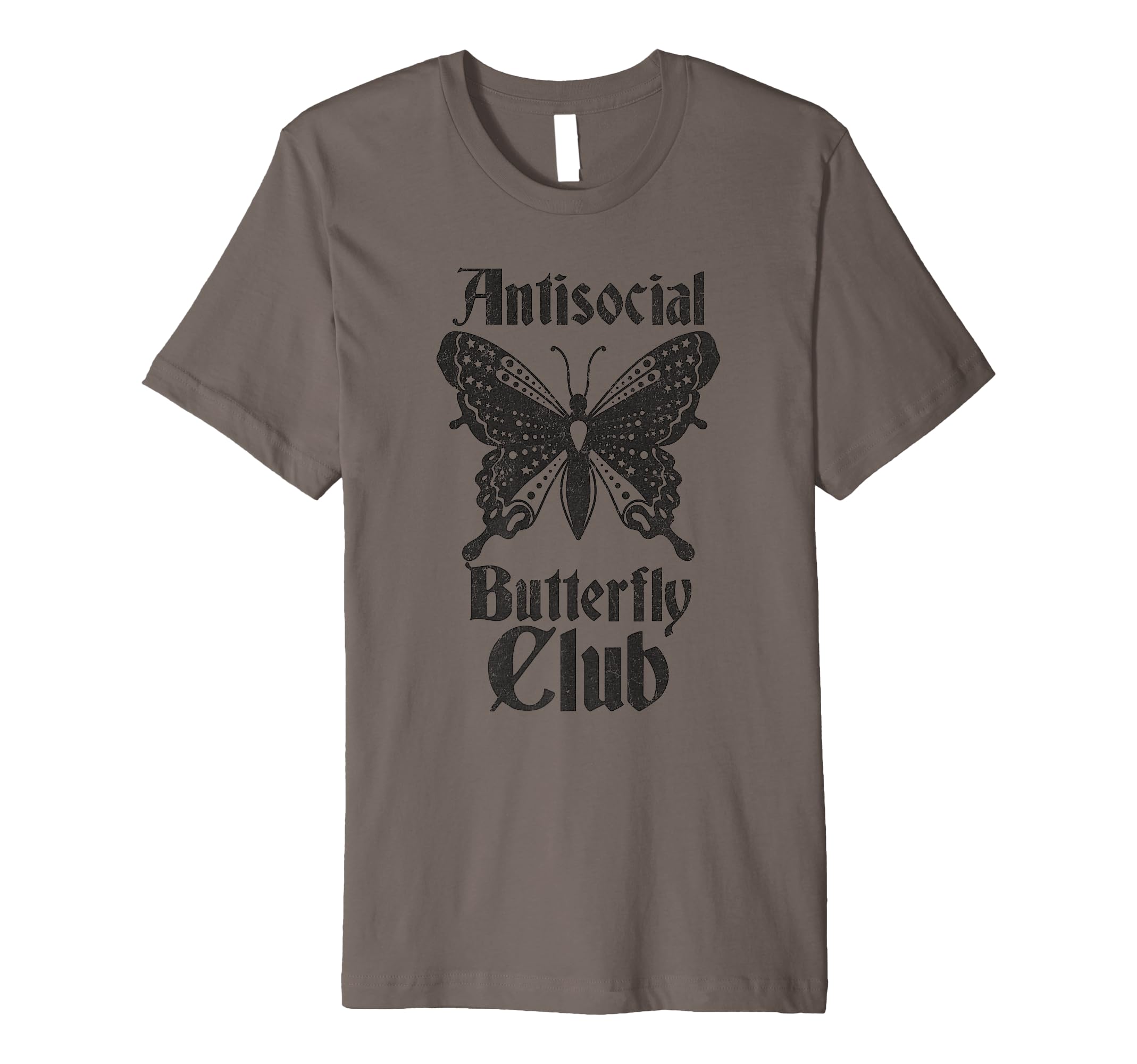 Antisocial Butterfly Club Introvert T-Shirt - Graphic Print for Adults - T-Shirt, Sweatshirt, Hoodie