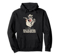 Hold Partner Im Overstimulated Cowboy Hoodie - Minimalist Print Unisex - T-Shirt, Sweatshirt, Hoodie