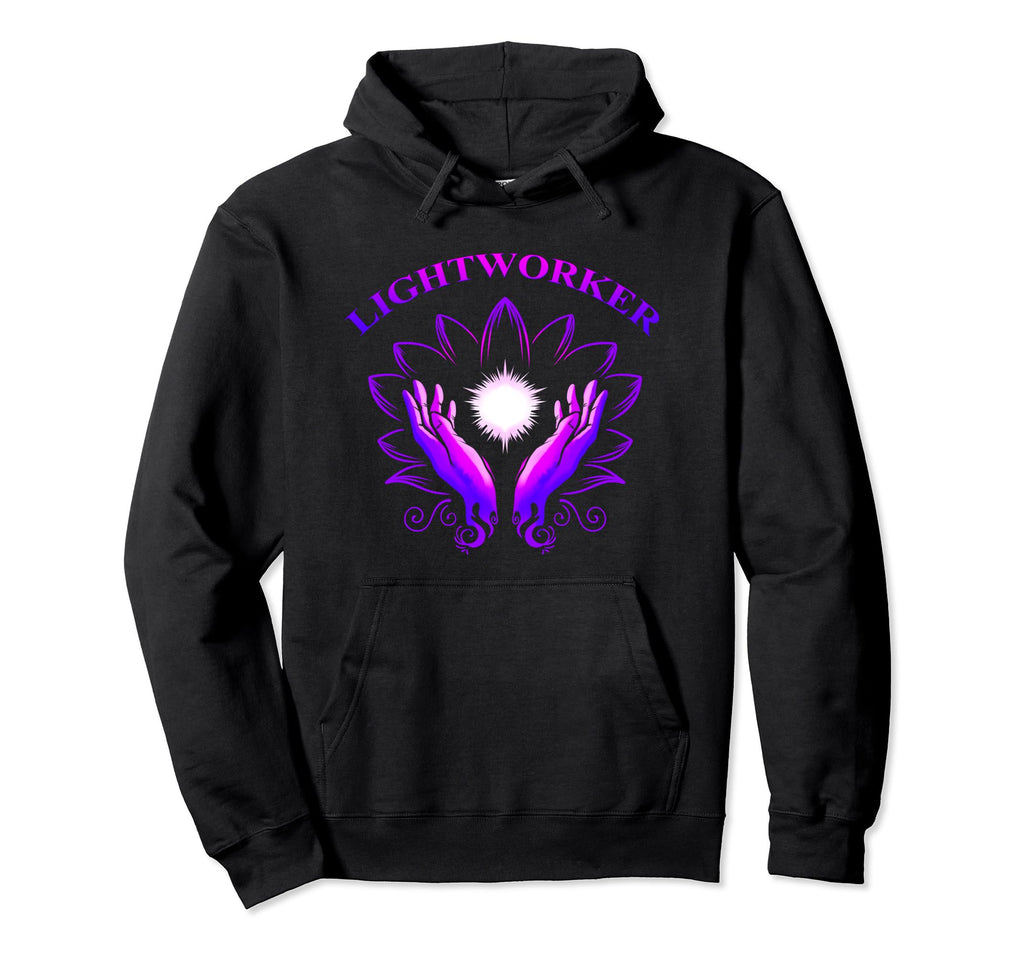 Energy Chakra Holistic Healing Hands Hoodie - Minimalist Print for Adults - T-Shirt, Sweatshirt, Hoodie