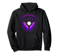 Energy Chakra Holistic Healing Hands Hoodie - Minimalist Print for Adults - T-Shirt, Sweatshirt, Hoodie